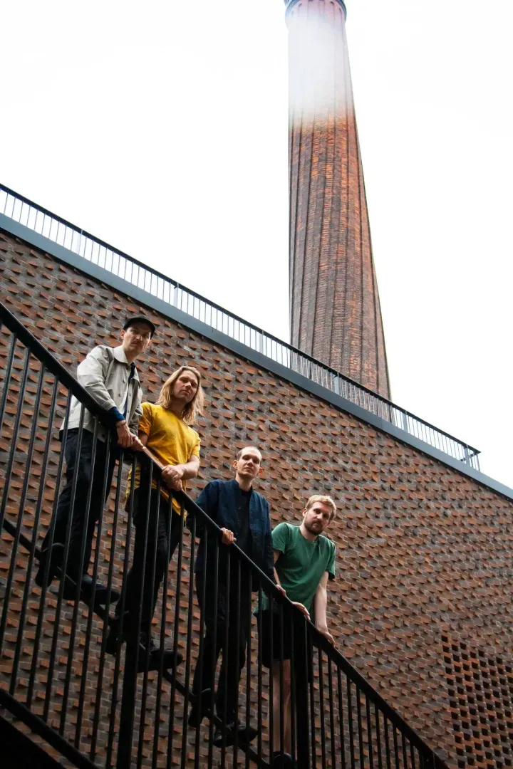 Portraitt of Victor Dybbroe, Martin Stender, Anders Vestergaard, and Mathias Holm